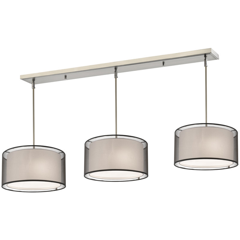 Wrought Studio Fleckenstein 9 Light Kitchen Island Drum Pendant Wayfair